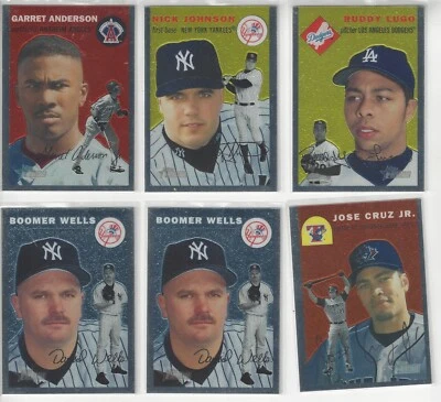 Topps Heritage Chrome 2003-2021 pick your card with Refractors Purple RCs - Image 1 of 4