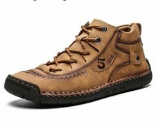 Botas De Nieve Cuero Para Hombre Zapatos Invierno De Piel Cálida Calzado TobilloTop Rated Seller