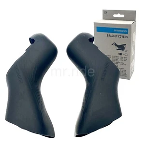 Shimano 105 ST-R7170 Di2 Bracket Cover/Hoods Set Black Y0RM98010 - Picture 1 of 10