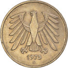[#921107] Moneta, GERMANIA - REPUBBLICA FEDERALE, 5 Mark, 1975