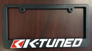 K-Tuned Ktuned Official License Plate Frame - Picture 1 of 1