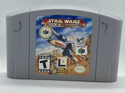 Star Wars Rogue Squadron Nintendo 64 N64 Authentic Tested Working - Image 1 of 4