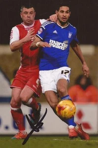 IPSWICH: FOTO DE ACCIÓN FIRMADA POR KEVIN BRU 6x4 + certificado de autenticidad - Imagen 1 de 1