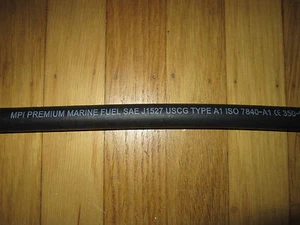 3/8" ID Type A1 Marine Fuel Hose Line MPI Premium 7840-A1 Sold By The Foot - Bild 1 von 2