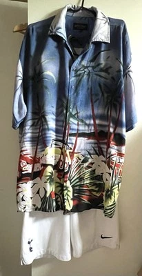 Men’s Shirt And Short Size XL - Image 1 of 4
