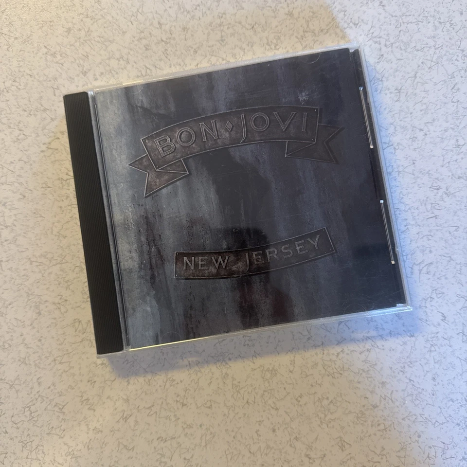 BON JOVI NEW JERSEY Mercury Japan Import 1988  Rare OOP Disc VG — 第 1/4 张图片