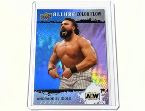 2022 Upper Deck AEW Allure Andrade El Idolo Color Flow /199 Card R-22 - Bild 1 von 2