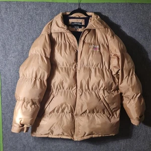 US Polo Sport gelbe schwere gefütterte Winterjacke Herren Größe XL  - Bild 1 von 5