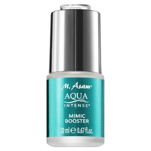 M. Asam AQUA INTENSE Mimic Booster Serum 20ml - Leviga Rughe e Linee Mimiche - Foto 1 di 9