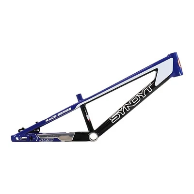 SYNDYT 19” TT Junior XL BMX Racing Bike Frame Aluminum 3 lb Blue Bicycle Frame - Image 1 of 4