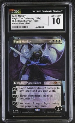SORIN MARKOV Secret Lair Foil Bloomburrow Mythic CGC 10 MTG [Nostalgium] - Image 1 of 2