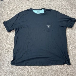 Tommy Bahama Relax Black 2XL Short Sleeve T Shirt Soft Casual Pima Cotton - Picture 1 of 5