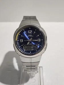 CASIO Quartz Watch 3747 WVA-106HA Men Wave Ceptor Analog Digital New Batter - Picture 1 of 8