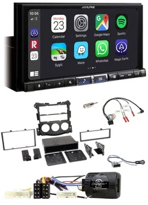 Alpine 2DIN DAB USB Lenkrad Bluetooth Autoradio für Nissan 370Z 09-13 Roadster B - Bild 1 von 12