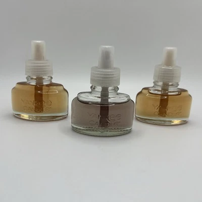 Lote de 3 recambios de tapón aromático Yankee Candle varios aromas nuevos sin etiquetas Foto 1 de 4