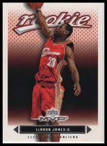 2003-04 Upper Deck MVP LeBron James Rookie #201 Cleveland Cavaliers - Picture 1 of 2