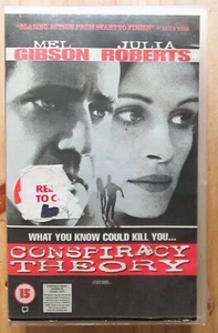 Conspiracy Theory (UK BIG BOX EX RENTAL VHS!) - Picture 1 of 4
