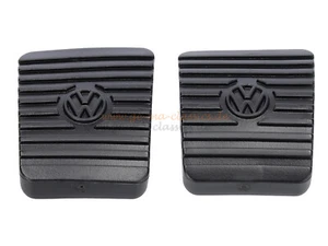 VW Käfer Bus T3 Pedalgummi Bremse Kupplung Paar Neu Original VW NOS  - Bild 1 von 7