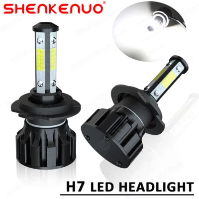 Faro LED H7 blanco 6000 k blanco 6000 k para BMW X1 2012 2013 2014-2018 Foto 1 de 4