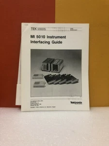 Tektronix 070-5187-00 MI 5010 Instrument Interfacing Guide - Picture 1 of 2