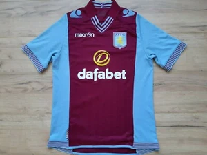 ASTON VILLA! 2013-14! shirt trikot camiseta maglia jersey kit! 4,5/6 ! S adult@ - Zdjęcie 1 z 10