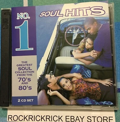 NO. 1 SOUL HITS -2 CD SET 24 TRACKS- (BARRY WHITE,QUINCY JONES,JACKSON 5 & MORE) - Image 1 of 4