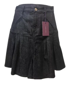 Bnwt Talbot Runhof Denim Skirt/skort Shorts.uk 8/40.£250 - Picture 1 of 6