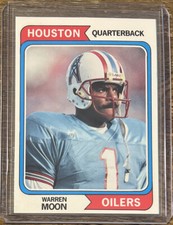1992 SCD Sports Card Price Guide Monthly #51 Warren Moon Houston Oilers NM/MT