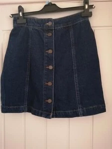 NEW LOOK 915 GENERATION BLUE DENIM SKIRT (Age 14) - Picture 1 of 1