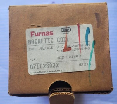 NOS Furnas D71628032 Magnetic Coil - Image 1 of 2