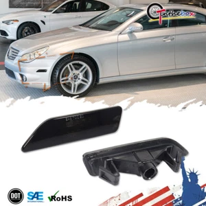 Luces de señalización laterales de parachoques delantero ahumado para Mercedes W219 CLS500 CLS550 2006-2011 - Imagen 1 de 8