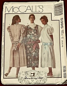 HTF McCall's 5395 Gooseberry Hill maglione abito cosplay modello prateria cottage - Foto 1 di 9