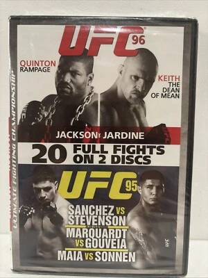 UFC 95: Sanchez vs. Stevenson/UFC 96: Jackson vs. Jardine (DVD, 2009) BRAND NEW Foto 1 de 4