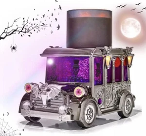Bath & Body Works Hearse Lights Up Globe 3 Docht Kerze Halloween 2024 Neu WO Box - Bild 1 von 7