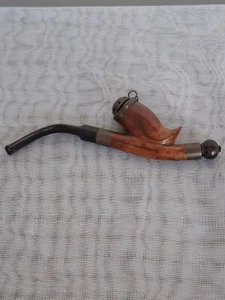 Walnut Hunting Pipe Tobacco Pipe Estate Pipe - Picture 1 of 8