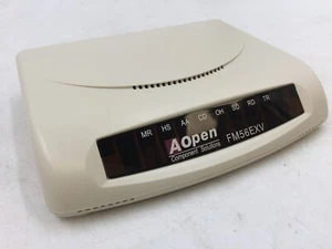 Aopen FM56EXV External Modem UNIT ONLY FREE S/H - Afbeelding 1 van 7