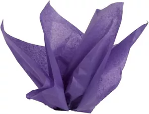 240 Seidenpapier violett lila 20" x 30" große Blätter Geschenk Versand flach - Bild 1 von 1