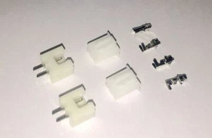 2 Quick Connect Adapter 2 Hole for 2 Wire Humbucker Pickup to Gibson PCB Plate - Imagen 1 de 4