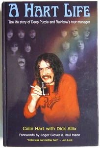 A HART LIFE BUCH VON COLIN HART WITH DICK ALLIX THE STORY OF DEEP PURPLE MANAGER - Picture 1 of 2