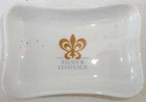 Cendrier Ashtray publicitaire - RELAIS & CHATEAUX 11 cm x 7,5 cm - Picture 1 of 2