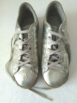 SCARPE "LE COQ SPORTIF"  COLOR ARGENTO MISURA 39 USATE - Immagine 1 di 4