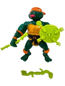 Rock N Roll Michelangelo Komplett Turtles Playmates 1989 TMNT INKgrafiX Toys A - Picture 1 of 6