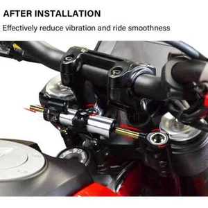 CNC Steering Stabilizer Damper Bracket Kit For Ducati Hypermotard 950 SP 2019-up - Picture 1 of 22
