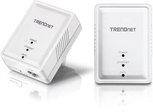 TRENDnet TPL-406E2K 500AV Compact Ethernet Adapter Kit - Picture 1 of 7
