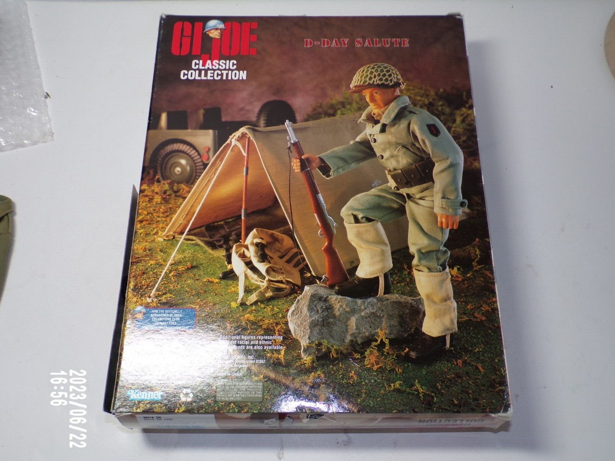 GIジョー G.I. Joe D-Day Salute フィギュア 1997 Hasbro GI Joe Classic Collection 1/6 Scale D-Day Salute