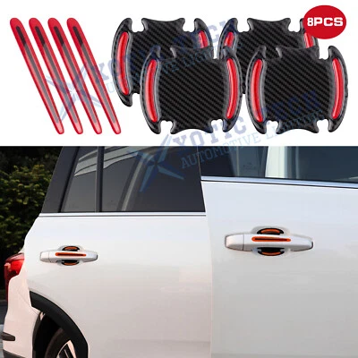 Door Handle Bowl 3D Anti-Scratch Reflective Sticker Film For Toyota 2000-2021 - Image 1 of 4