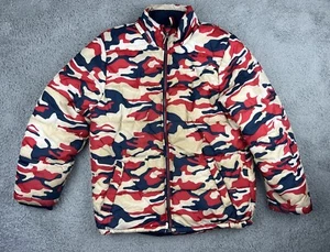 Tommy Hilfiger Camouflage Puffer Coat Boys Youth XL 18/20 Jacket Outdoors - Picture 1 of 17