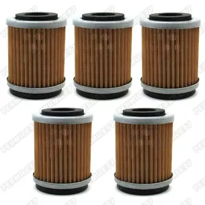 5x Oil Filter For Yamaha ATV YFM 400 350FW Big Bear 350X Warrior 350FX Wolverine - Foto 1 di 1