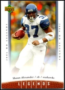 2006 UD Upper Deck Legends #87 Shaun Alexander - FREE SHIPPING! - Picture 1 of 2