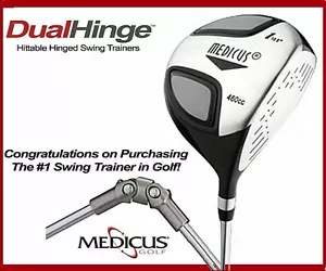 Medicus 460cc Driver Trainer Loft 10.5 DualHinge Golf club Training Aid Men RH - Picture 1 of 8
